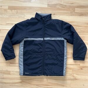 Vintage Y2K Reebok Authentic Men’s Winter Jacket Navy Gray Size M